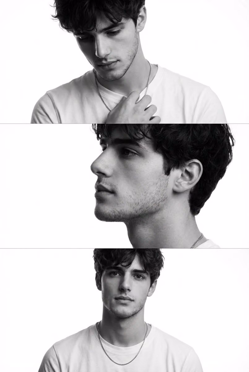 Preserve the face, proportions, and external features of the