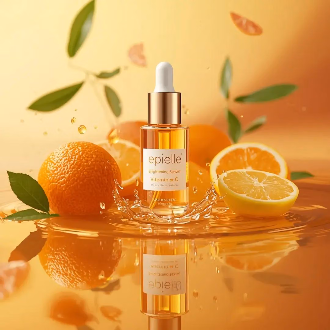 Ultra-high-end photorealistic skincare product photography f