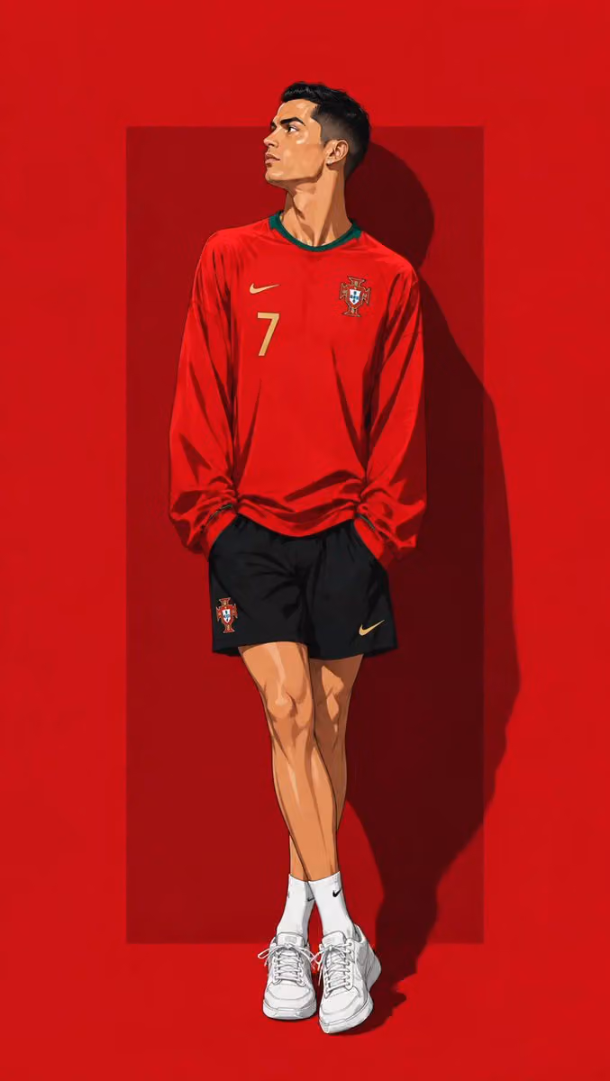 Ultra detailed contemporary anime illustration of ( Soccer P