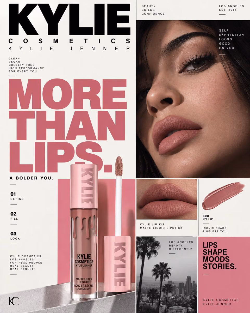 MAYBELLINE NEW YORK. Act as a Senior Graphic Designer, Swiss