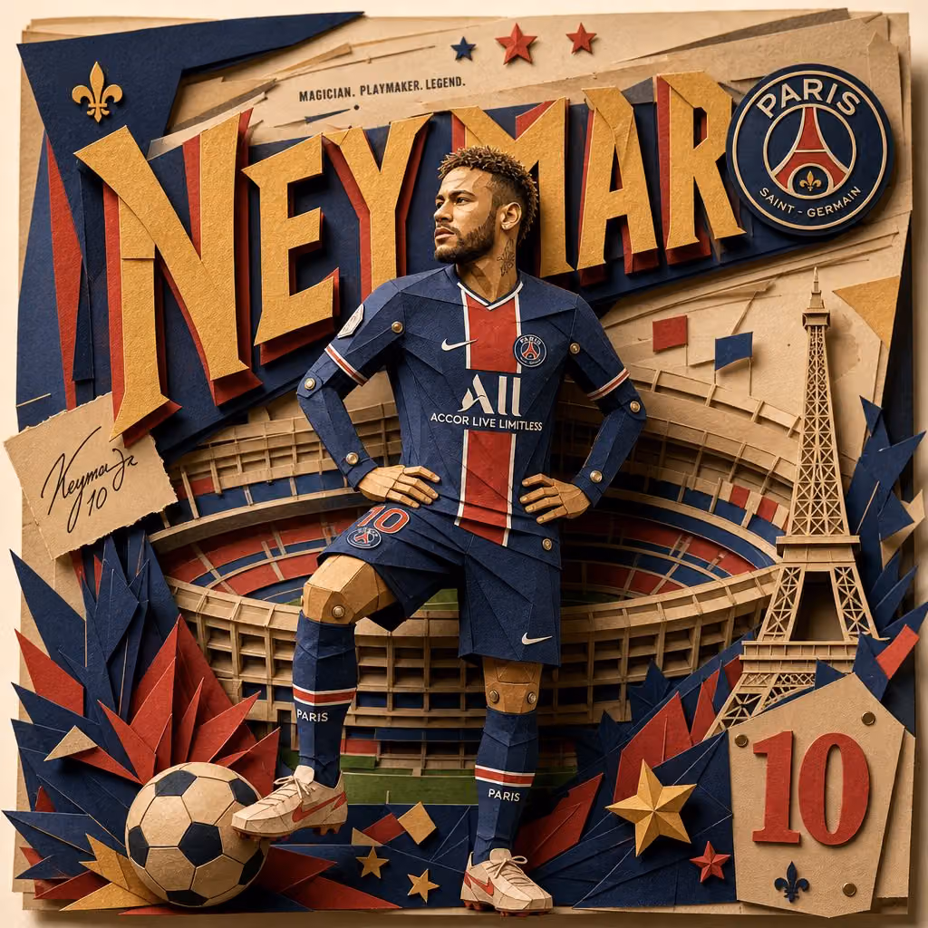 Create a premium layered paper-cut editorial poster introduc