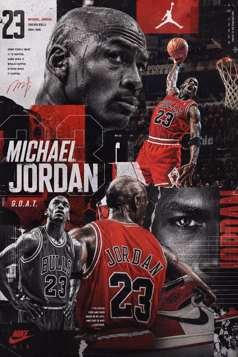 Create a digital modern maximalism style sports collage of [