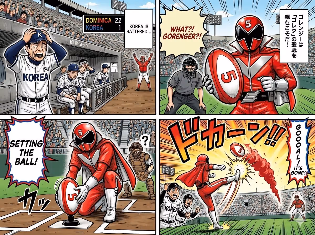 World Baseball: South Korea vs. Dominican Republic