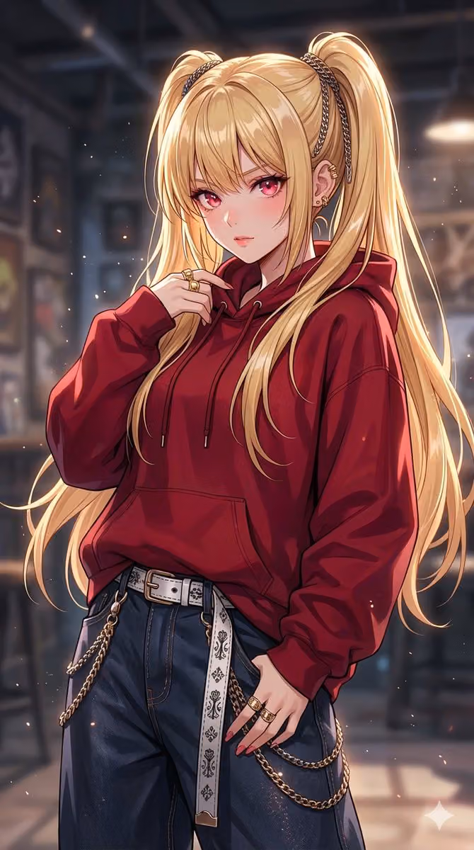 Detailed Portrait with Accessories