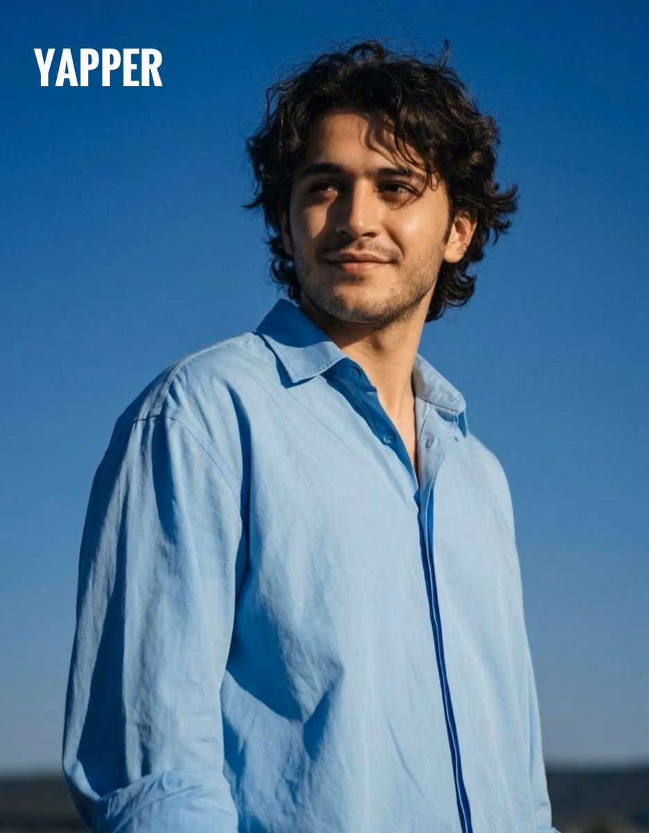 Cinematic Outdoor Portrait of Young Man