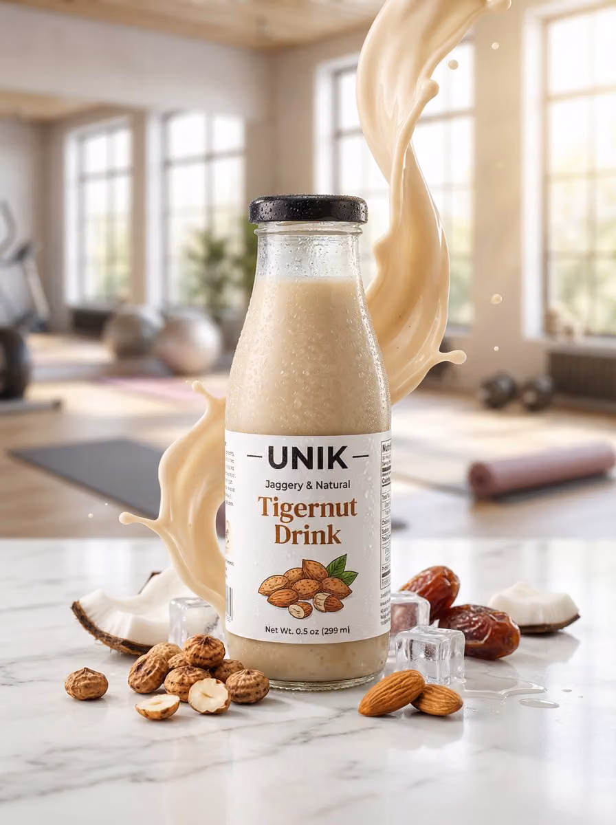 UNIK Tigernut Drink Advertisement