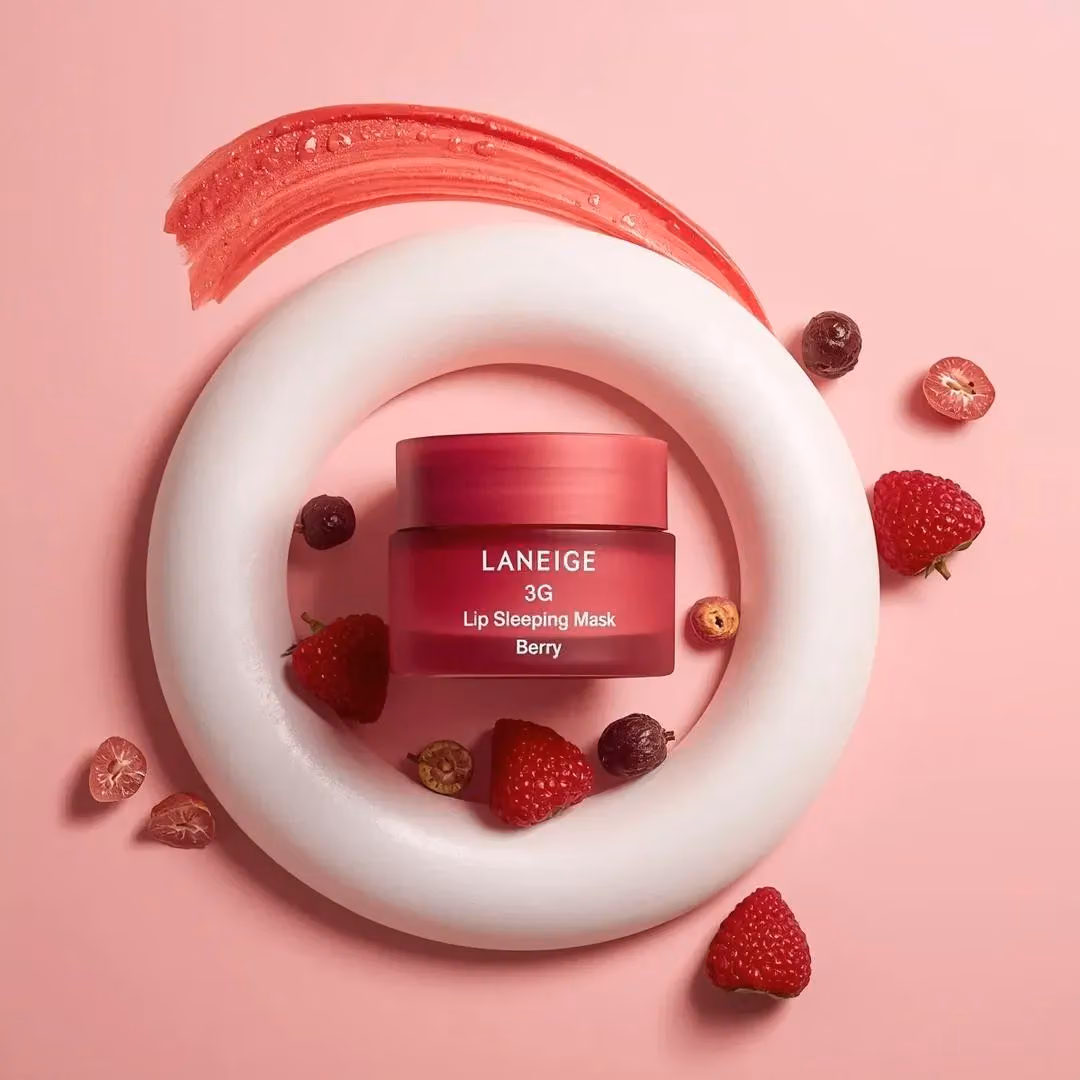 LANEIGE Lip Sleeping Mask with Berries and Whipped Cream