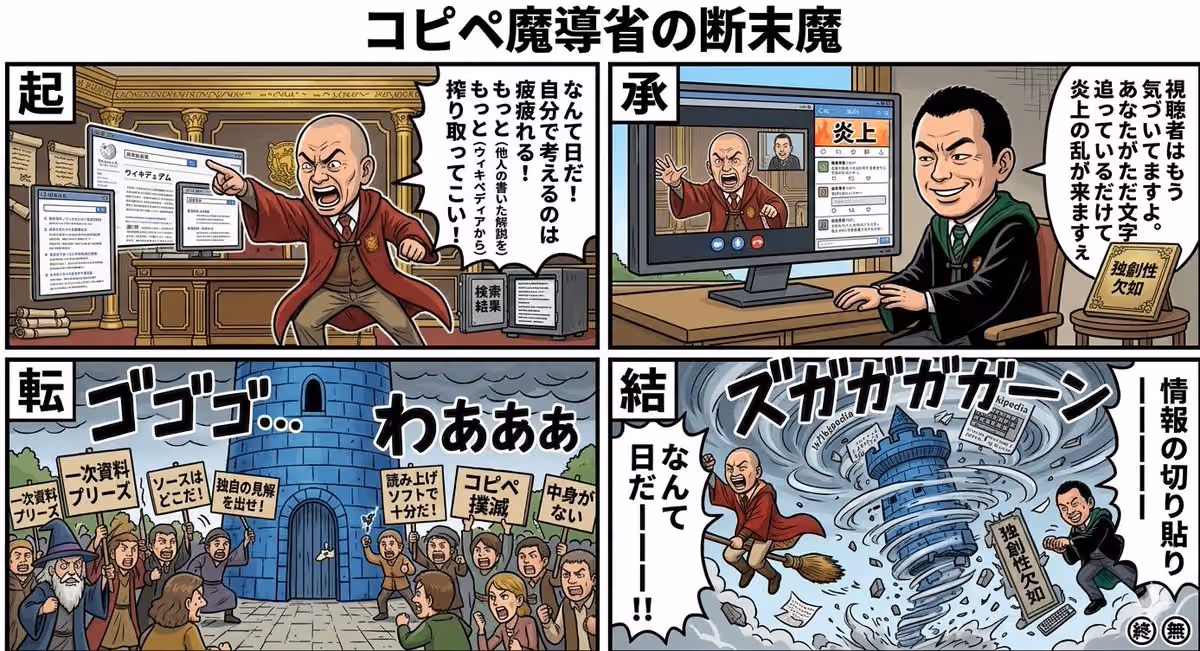 Death Throes of the Copy-Paste Ministry of Magic