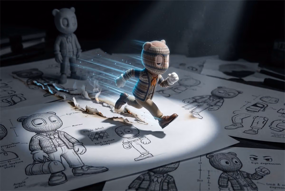 Cinematic Macro Toy Photography: Character Sprinting