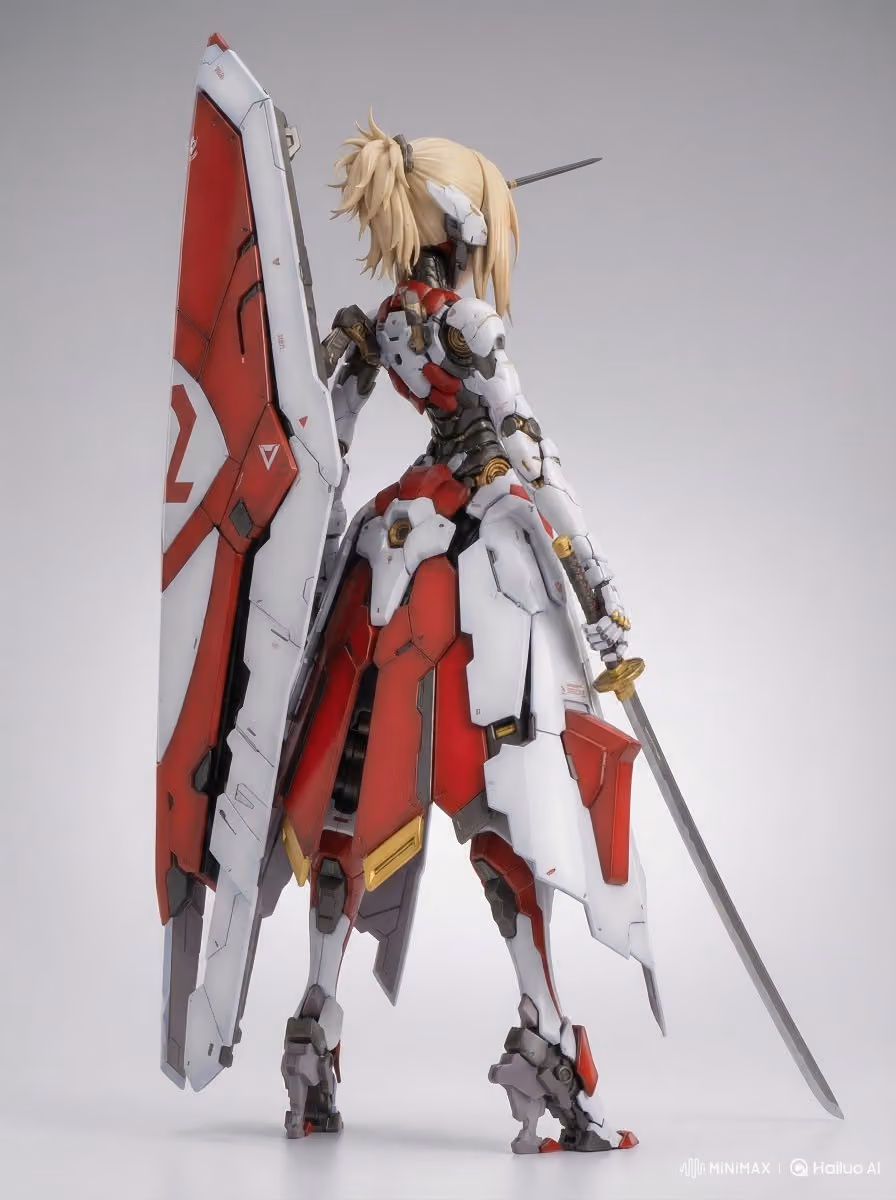 Knight Mecha Girl Amaterasu 1/7 Scale Figure