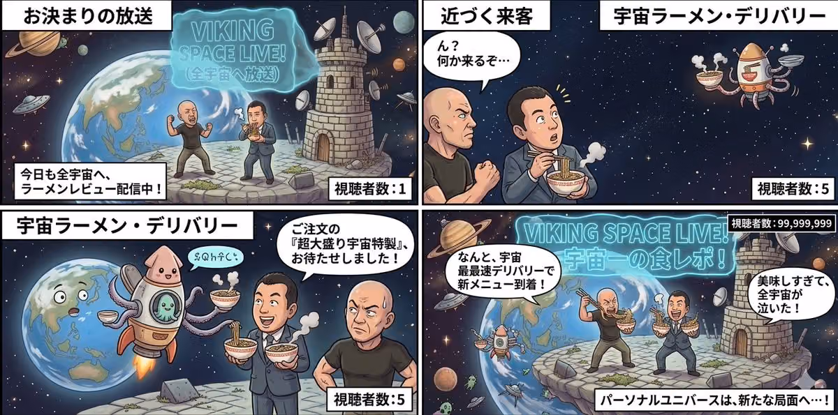4-Panel Manga: Personal Universe