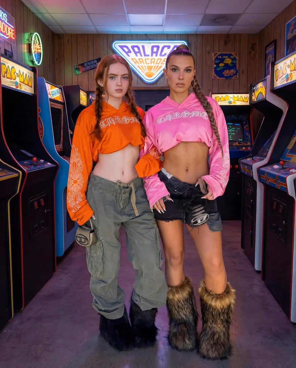 Retro Arcade Fashion Shoot