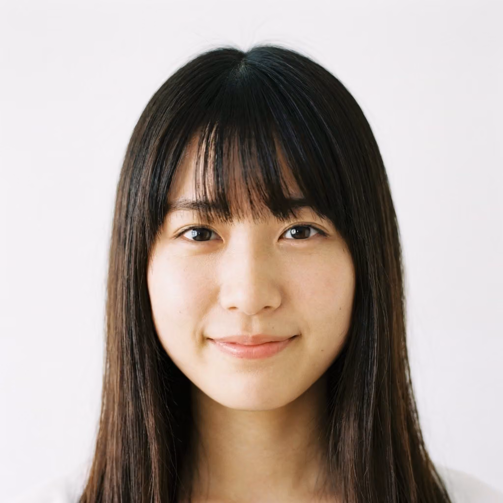 Cute Japanese Woman Portrait
