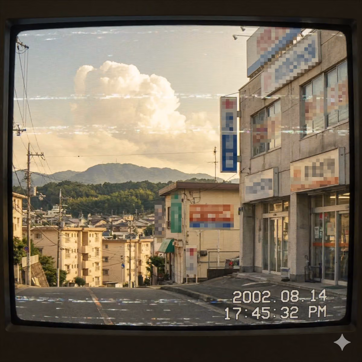 2000s Japanese Suburb Old Footage