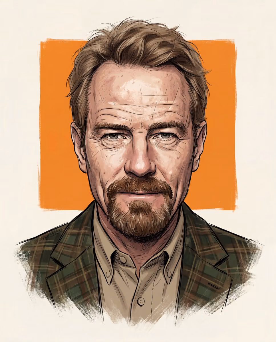 Stylized Digital Portrait with Painterly Edges