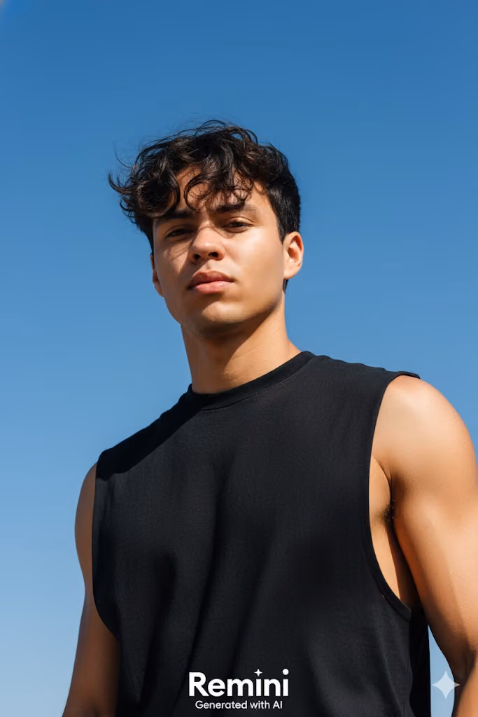 Minimalist Masculine Editorial Portrait