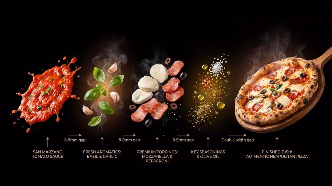 Deconstructed Tiramisu Culinary Promotional Poster