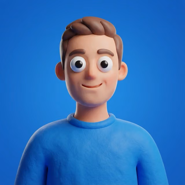 Stylized 3D Clay Character Transformation