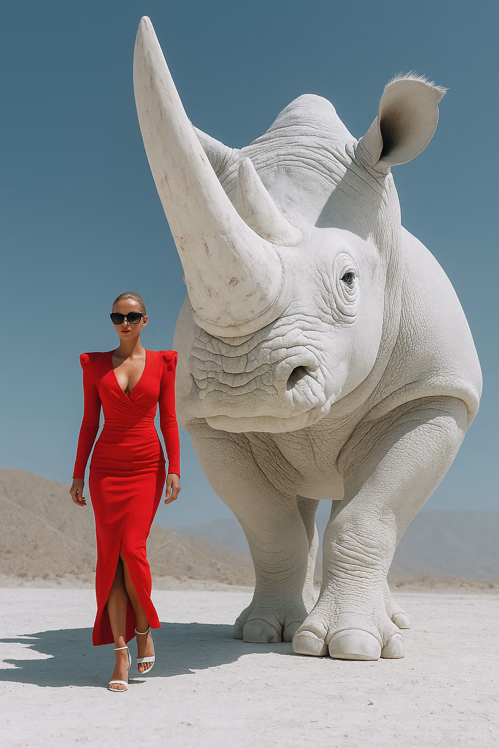 {
"scene": {
"type": "editorial fashion surrealism",
"location": "barren white d