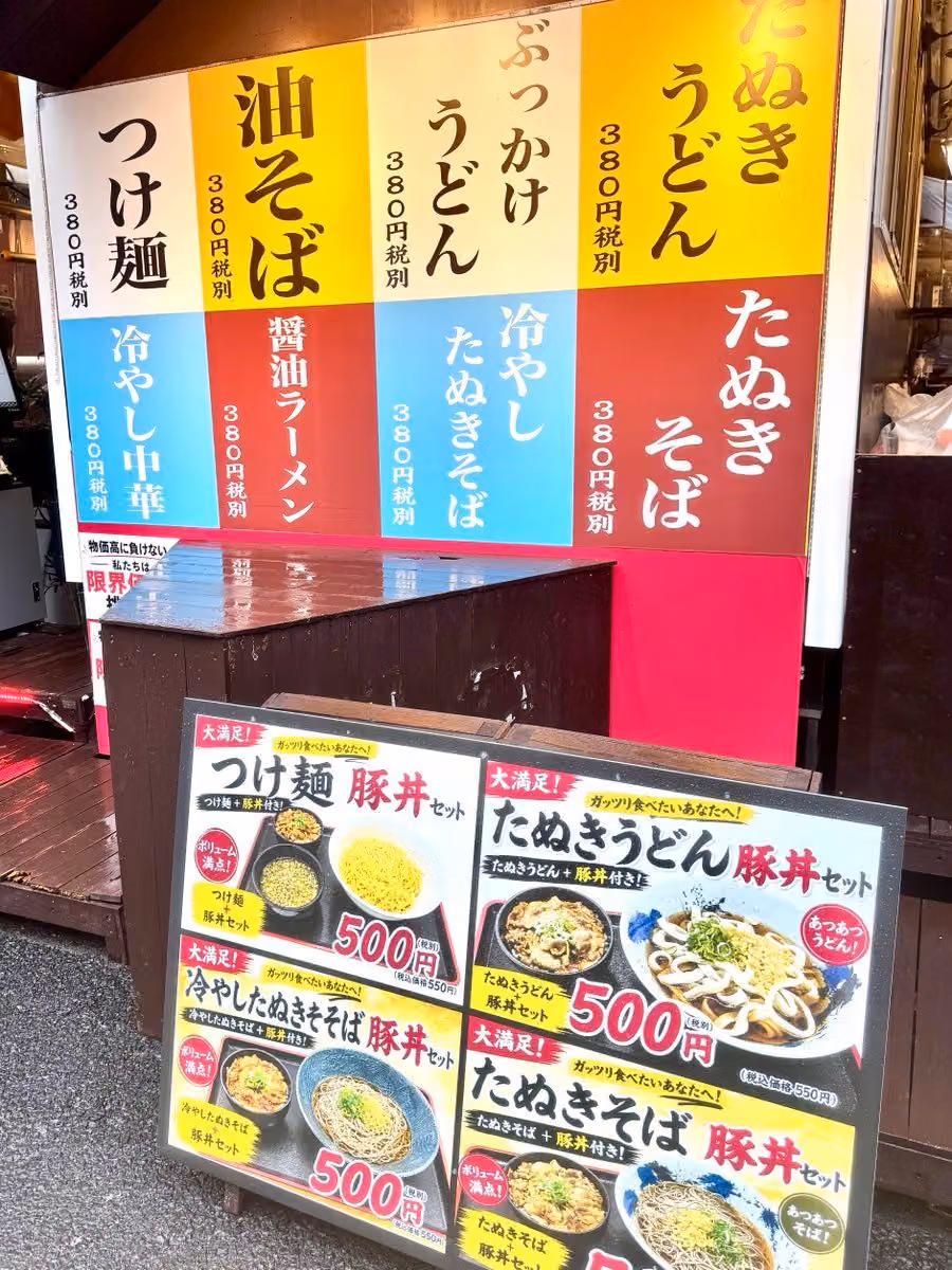 Japanese Noodle Shop Signage
