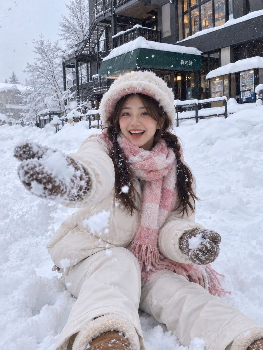 Winter Travel Portrait Prompt