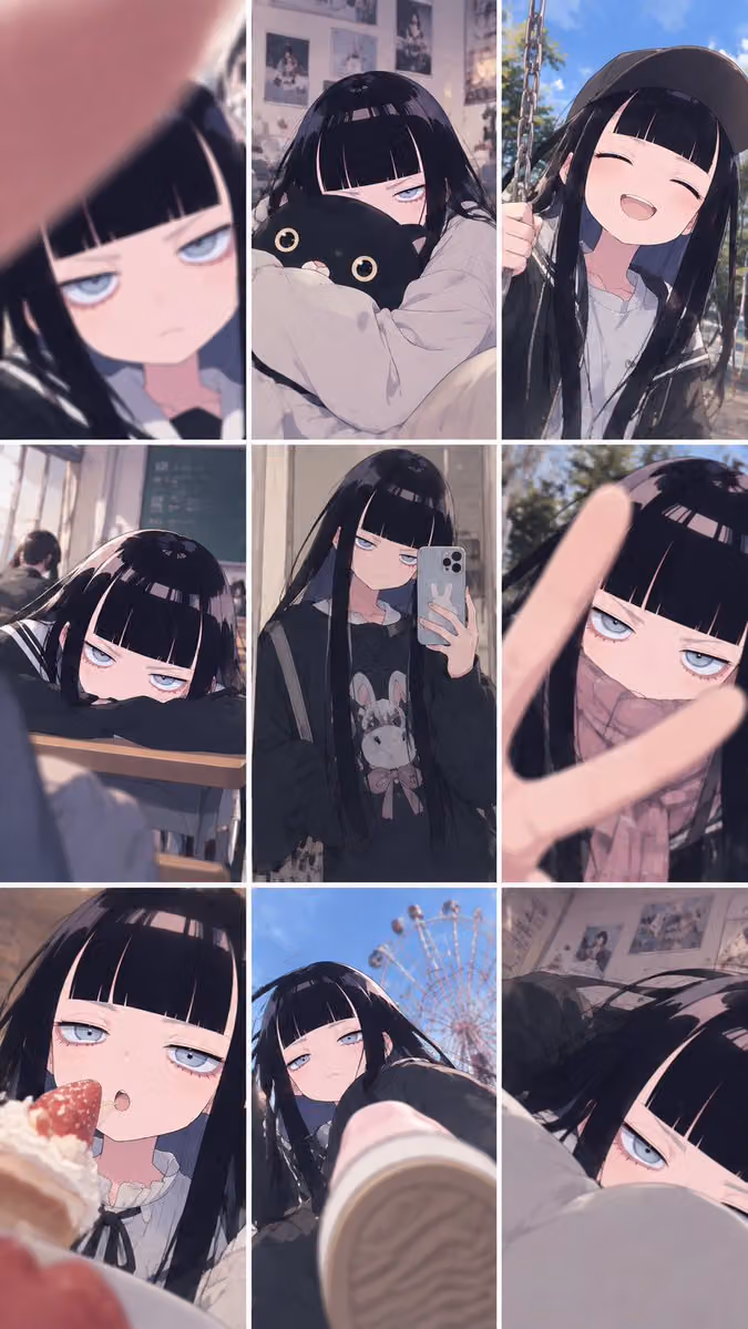 Amateur Snapshot Grid