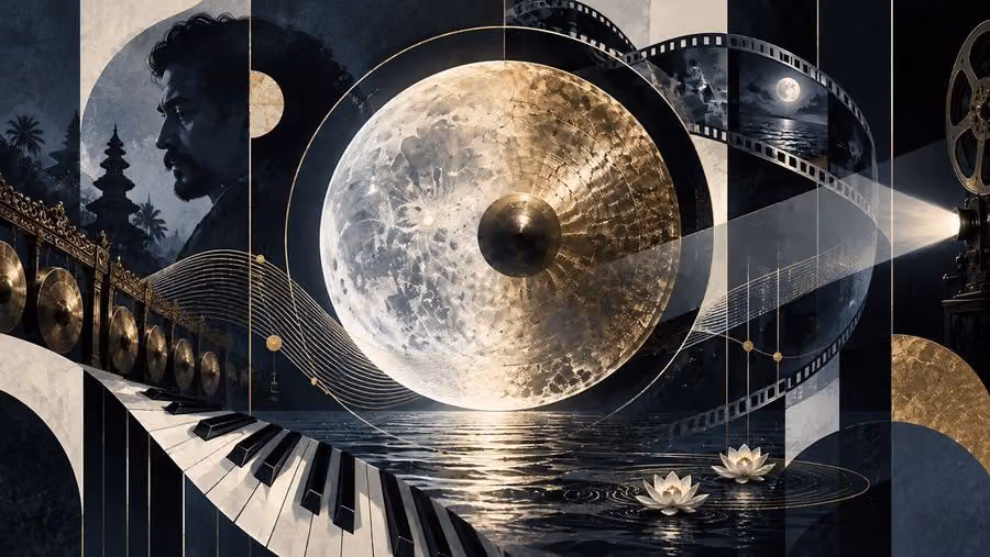 Debussy's Moonlight & Gamelan Collage