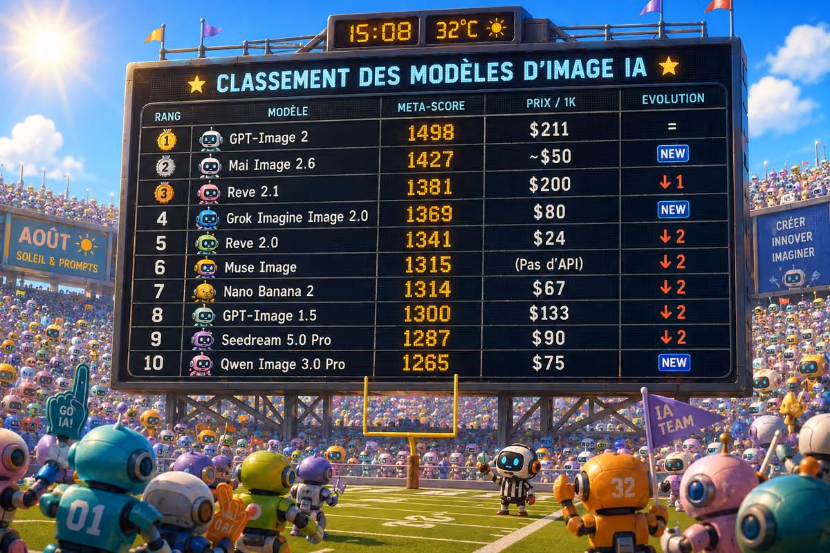 Infographic / Edu Visual - AI Image Model Stadium Leaderboard