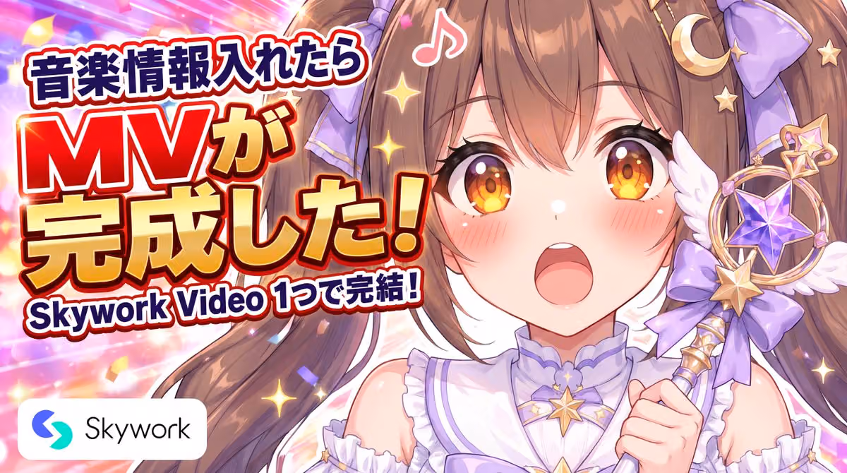 YouTube Thumbnail - Anime Skywork MV Thumbnail