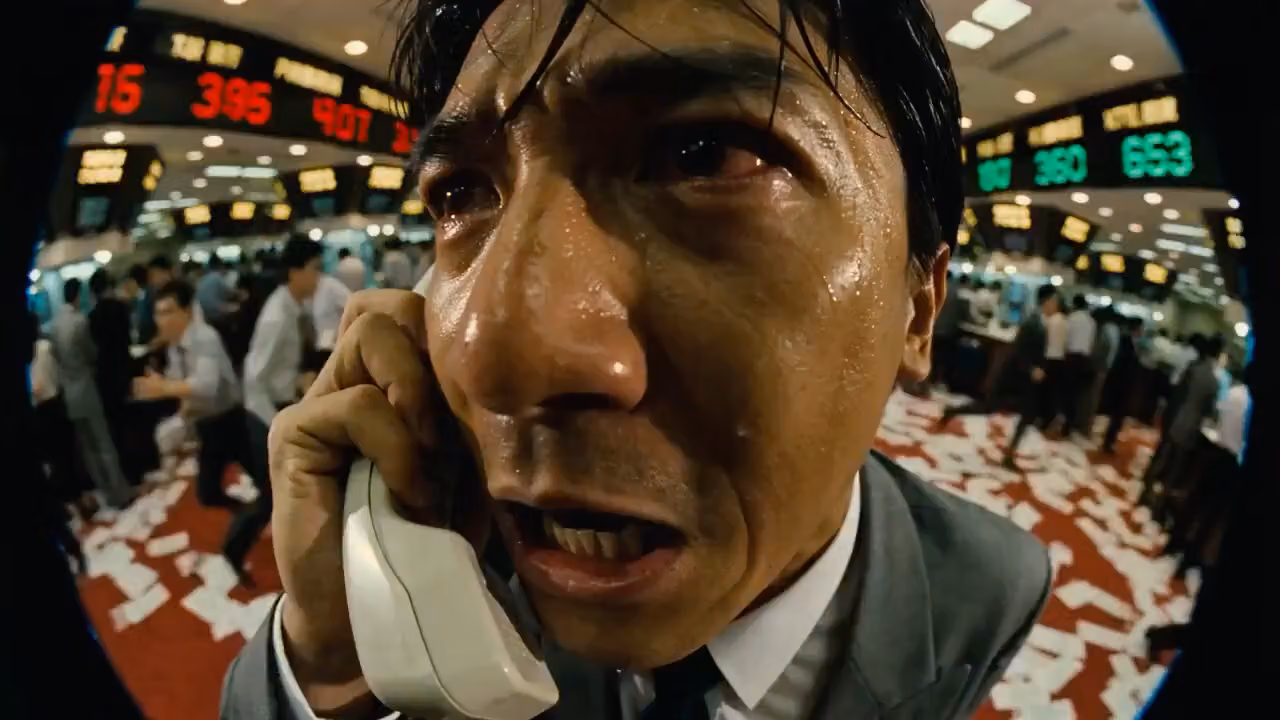 90s Hong Kong Stock Market Crash - Hysterical Moment