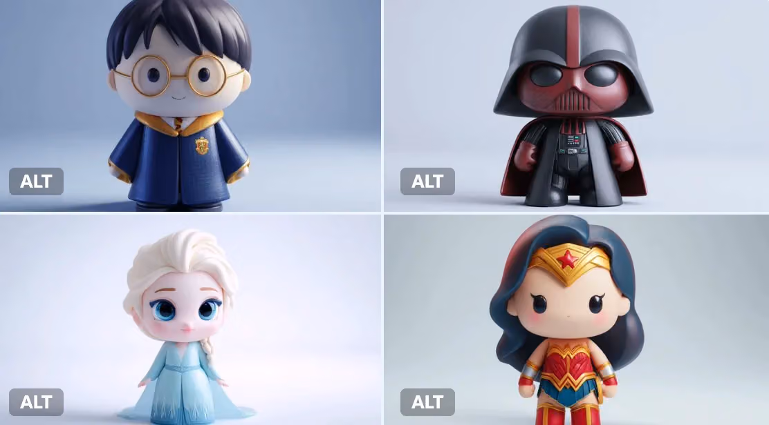 3D Chibi Toy Design