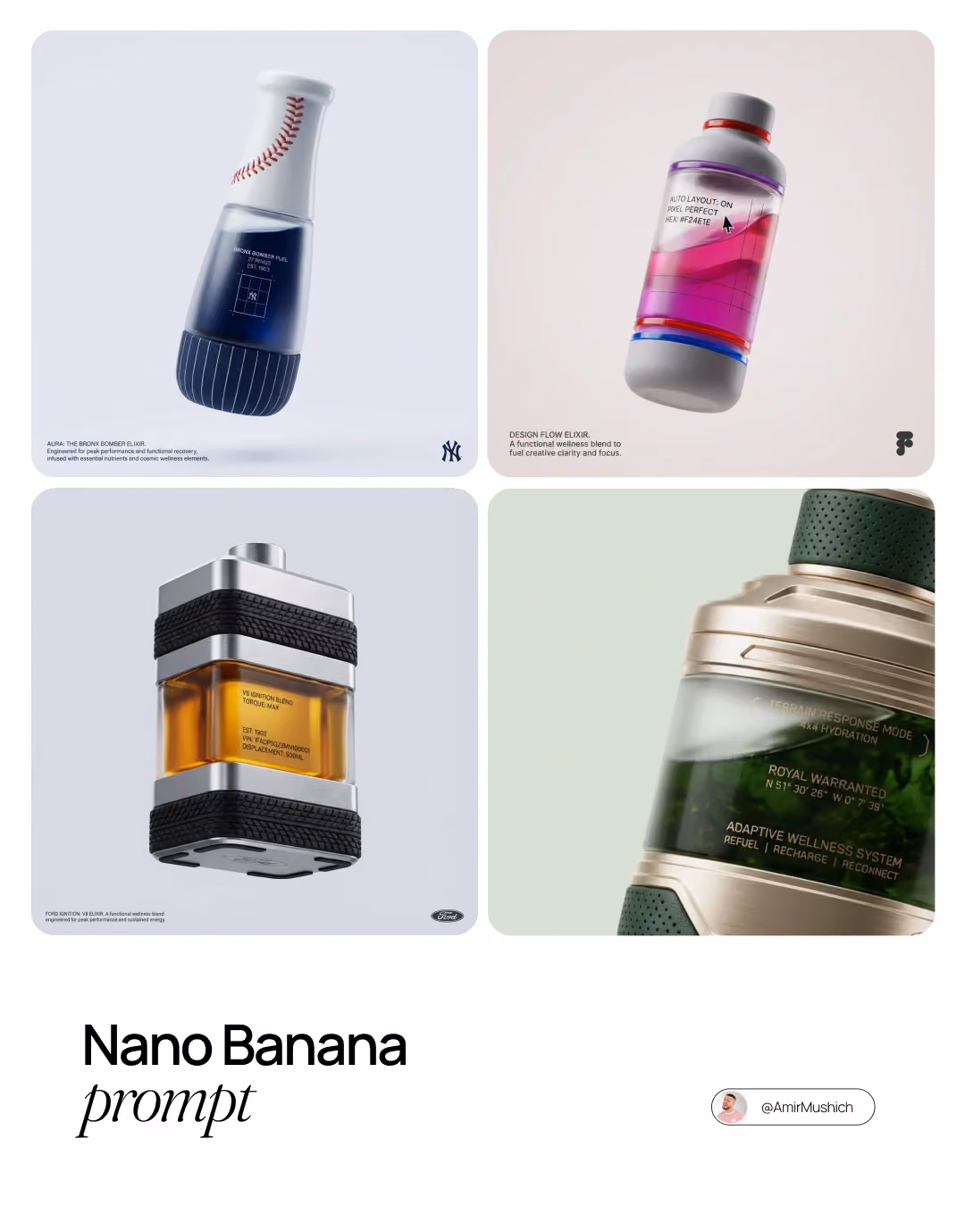 Creating a High-End Functional Beverage Promotion Shot