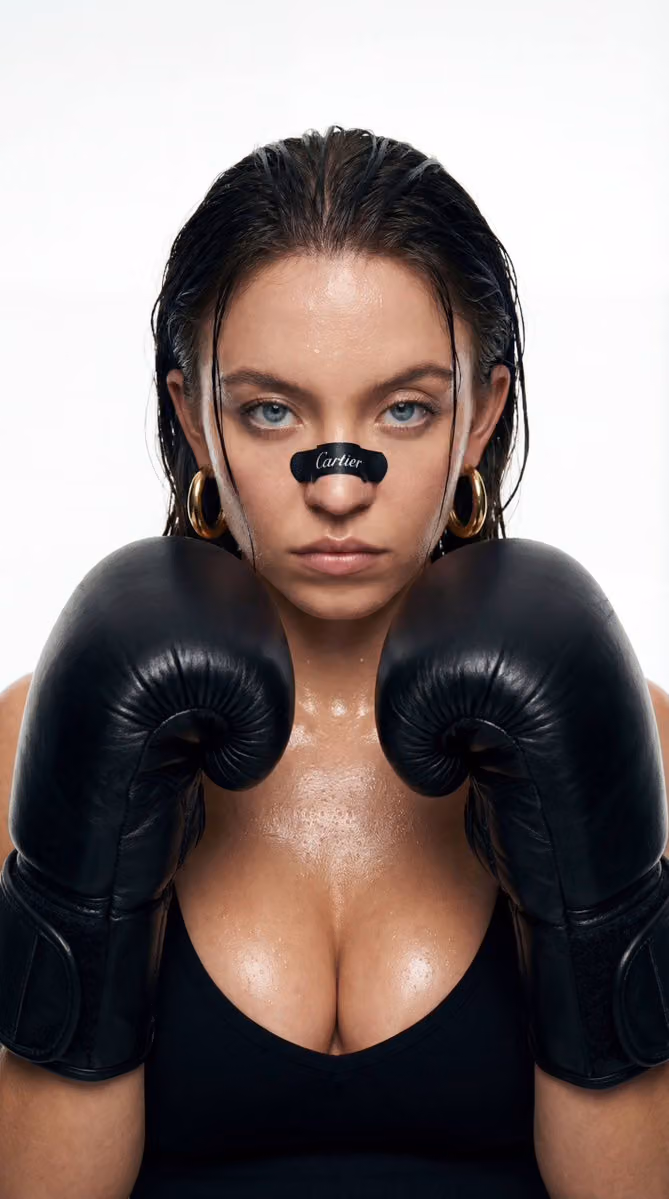 Boxer Portrait: Balance of Strength and Style