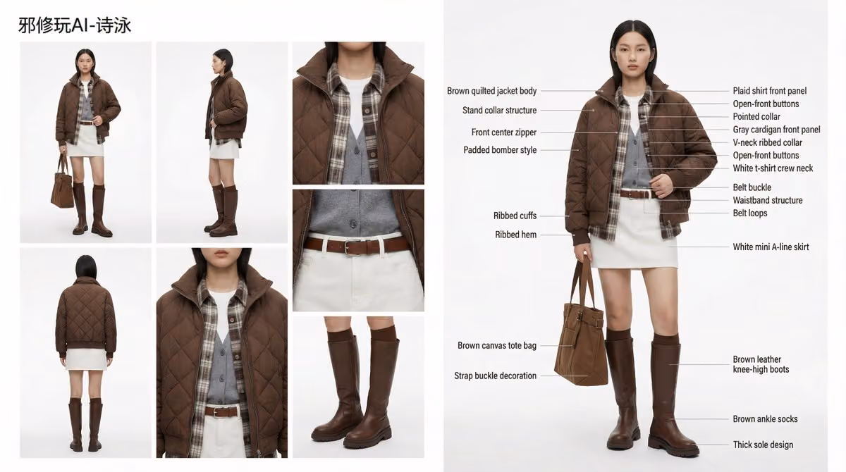 Minimal, Premium Fashion Presentation Layout