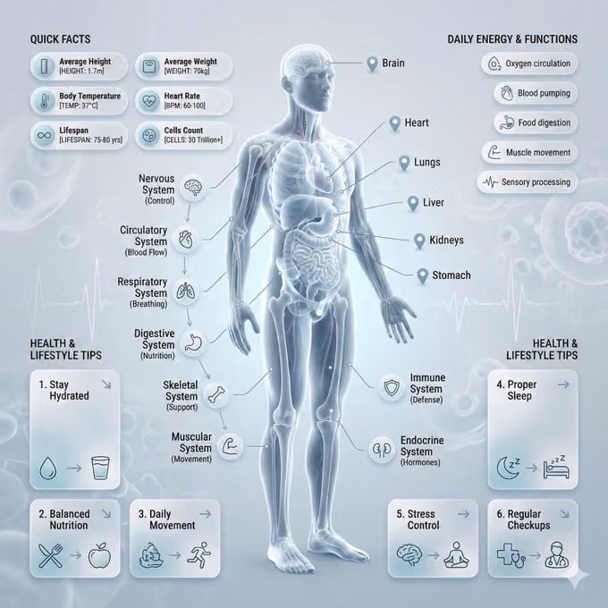 Ultra-clean Modern Medical Infographic Poster