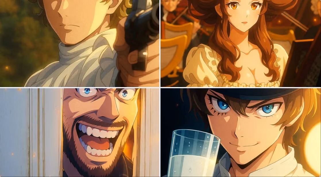 Modern Digital Anime Style Transformation
