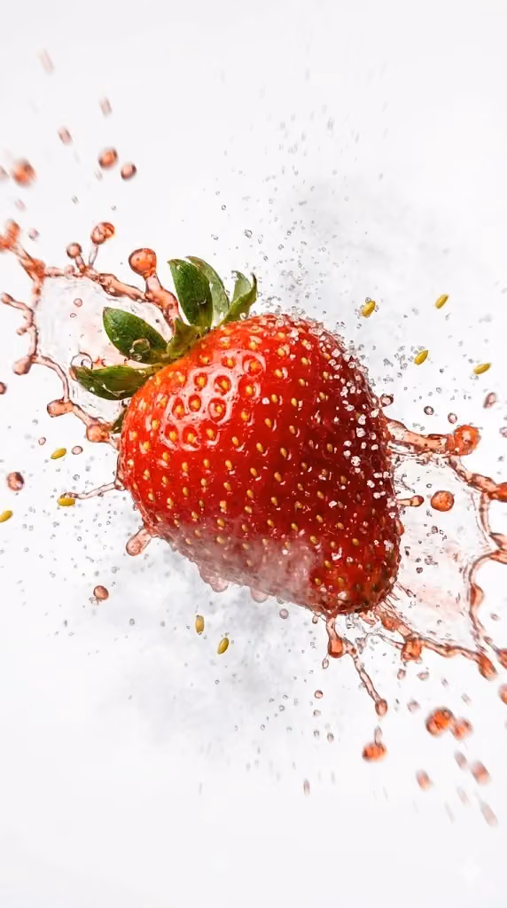 Macro High-Speed Photography: Golden Crispy Snack Close-up