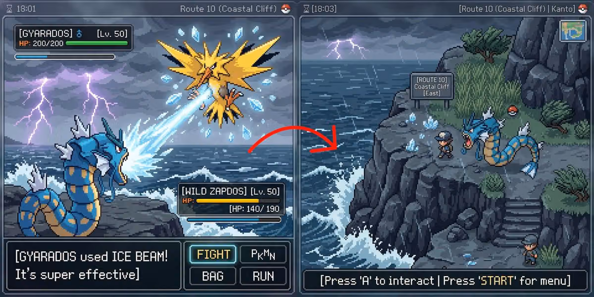 Game World Map Screenshot
