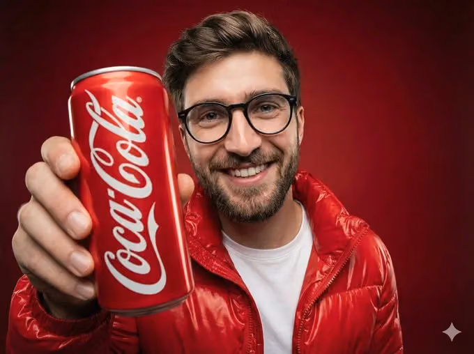 Fanta Soda Brand Studio Portrait Photography