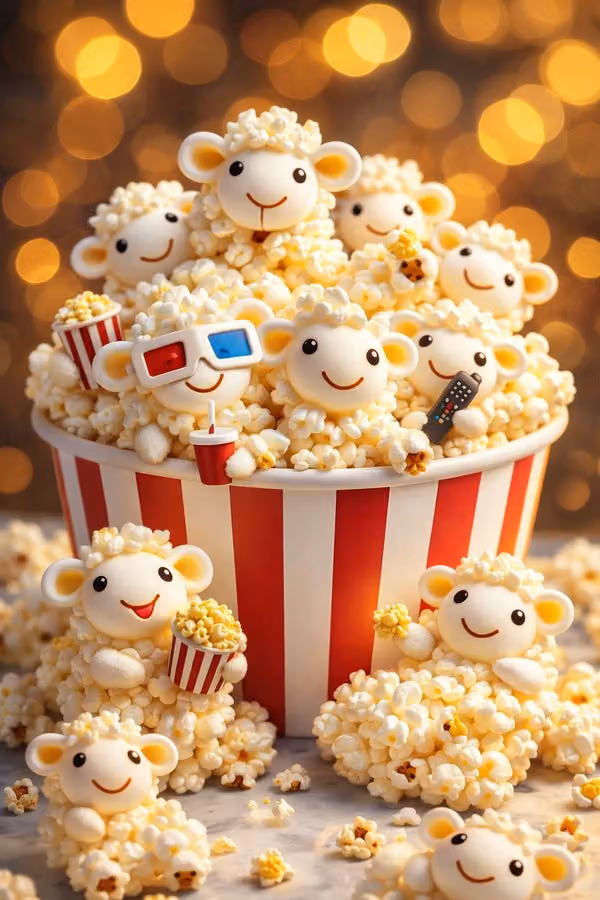 Animal-Shaped Snack Art Photography