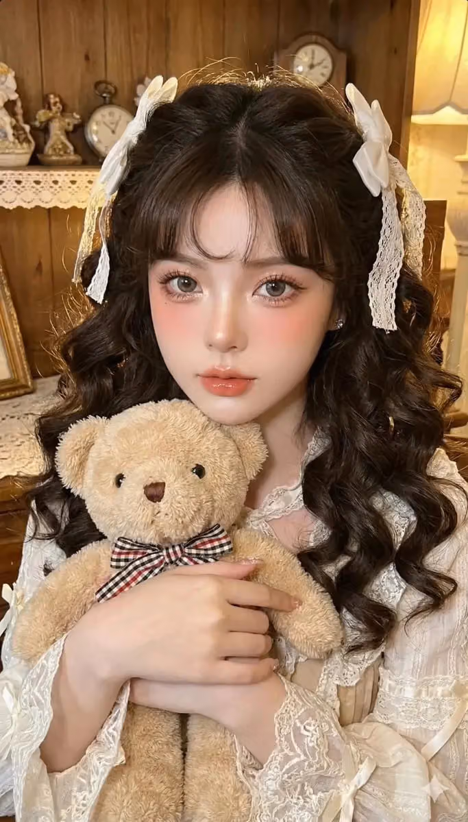 Photo Editing: Retain Facial Features to Create a Vintage Doll-Like Style