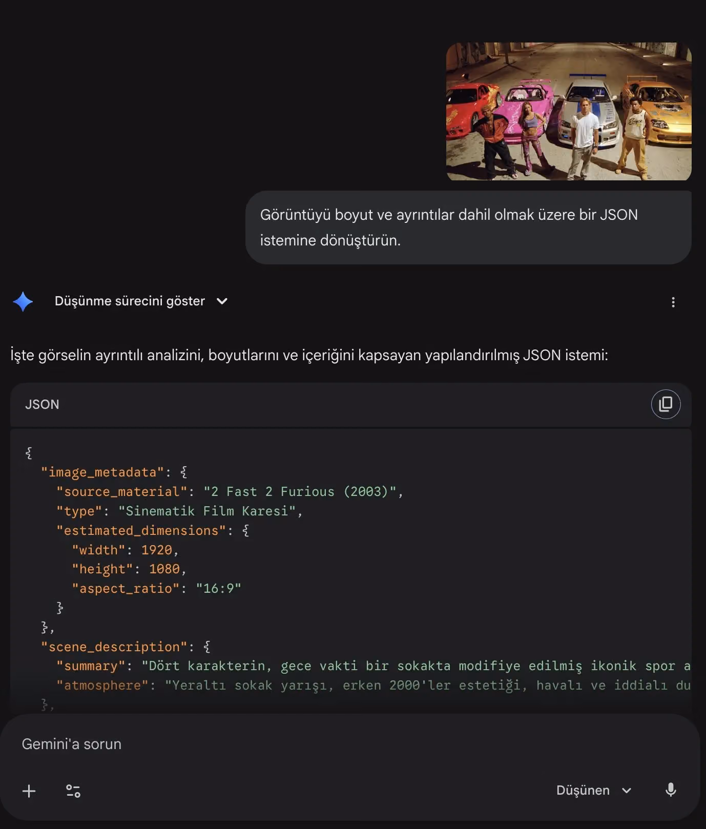 Convert Images to JSON Requests with Dimensions and Detailed Information