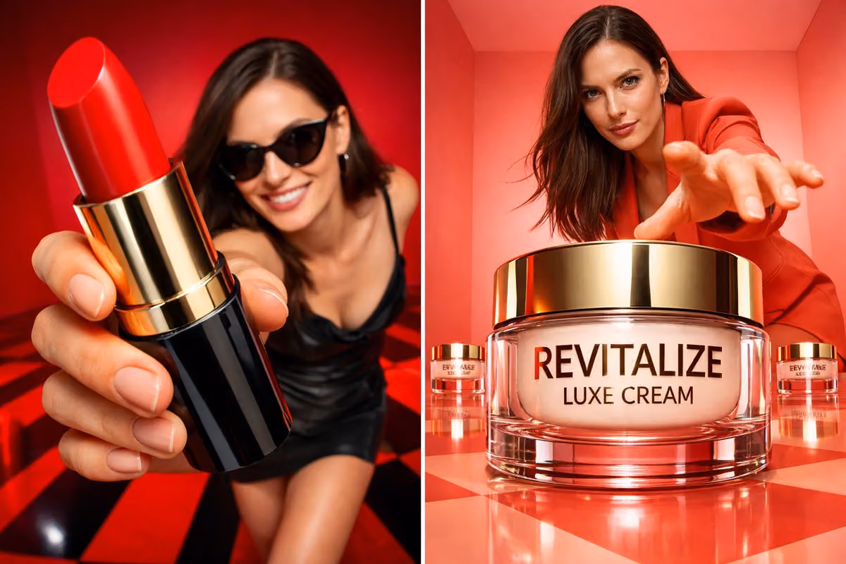Photorealistic Bold Beauty Campaign