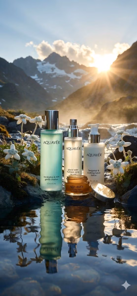 Ultra-luxury skincare product photography