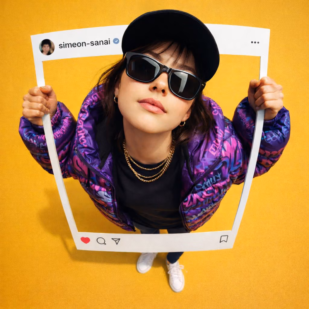 Ultra-realistic Instagram Frame Breakout
